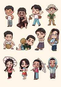 Friends sticker